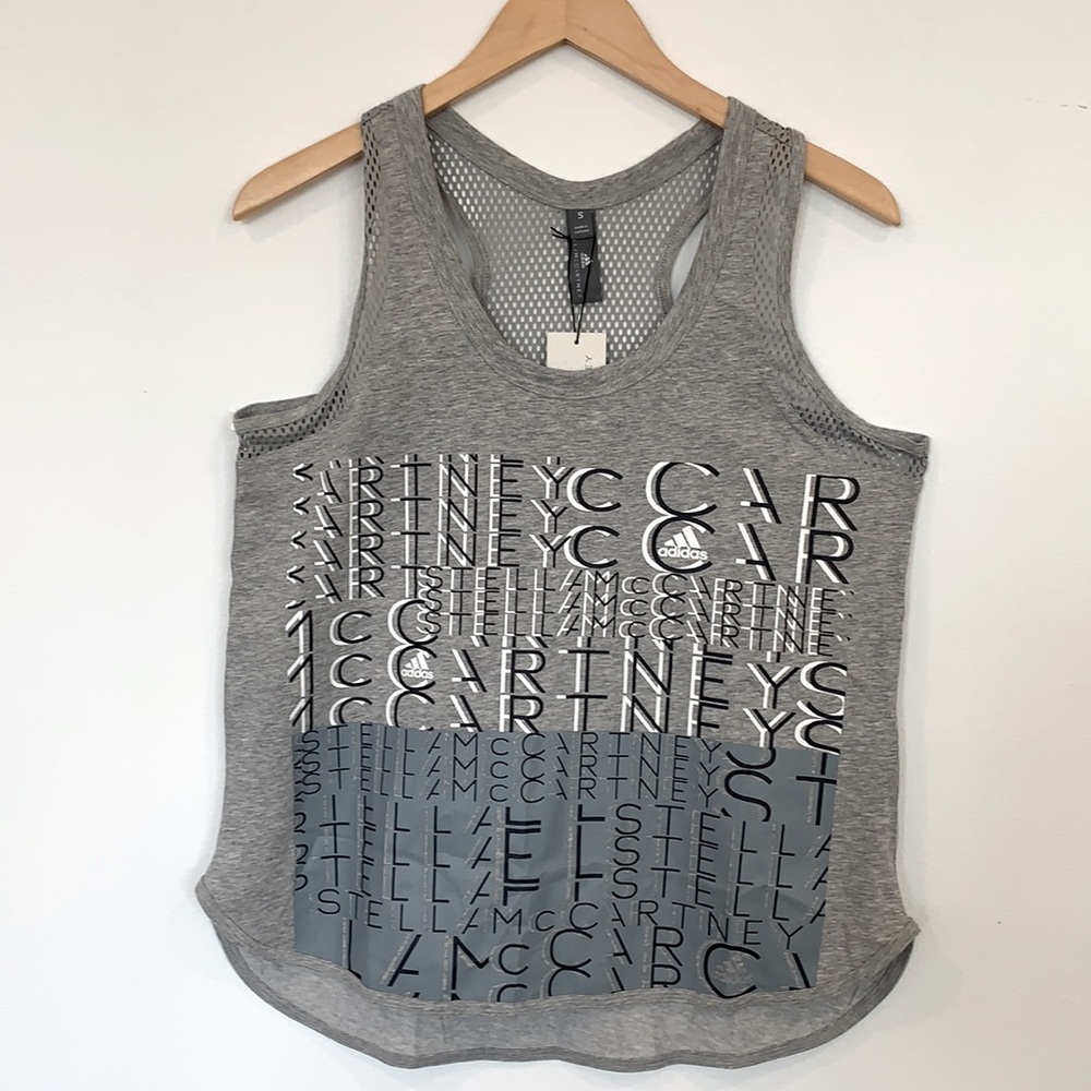 Adidas Stella McCartney grey tank